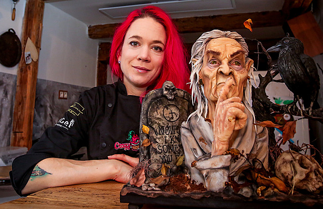 S děsivým dortem Češka uspěla v Anglii. Chtěla jsem hezký horor, ne krev a střeva, říká