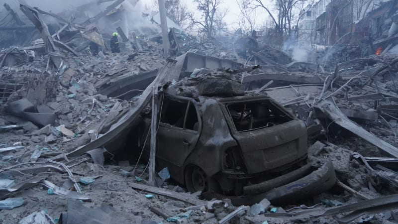 Ruské fiasko v Rostově? Raketa cílila na drony, zasáhla obytnou budovu, píší ukrajinská média