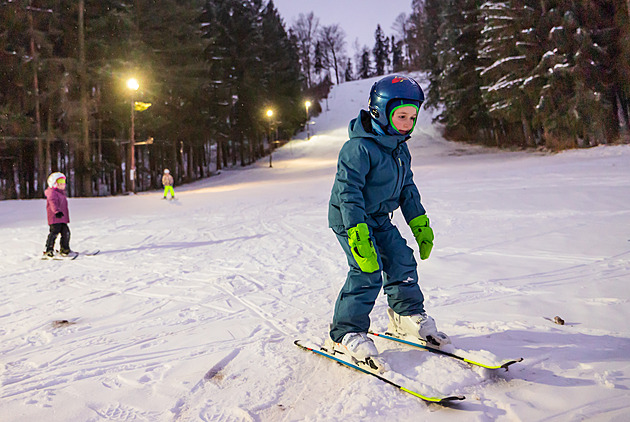 Specialitou sjezdovky Severka je noční lyžování, stará se o ni pět rodin