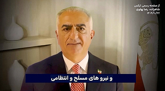 Hackeři narušili vysílání íránské státní televize, k lidem promluvil Pahlaví
