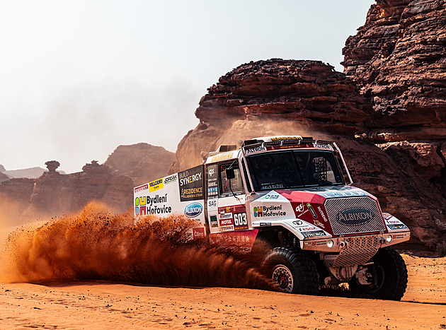 Problémy řešil od začátku. Ale Dakar se nevzdává, říká Šoltys. Těší se na zmrzku
