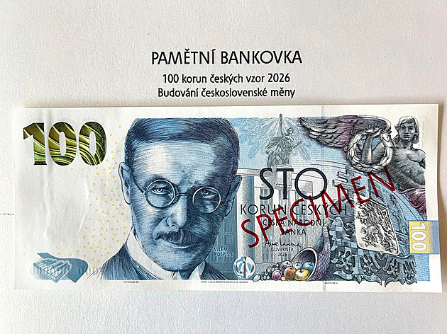 Vetchý jako Rašín a bankovka s unikátním prvkem. ČNB slaví sto let