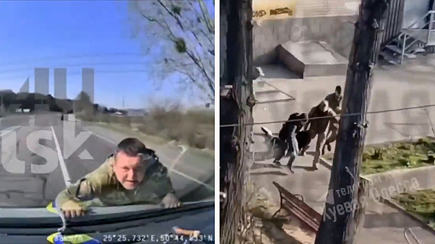 VIDEO: Drsná mobilizace. Ukrajinci natáčejí odchyt bojeschopných mužů