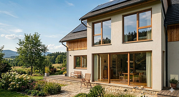 Dřevěná okna pro rodinný dům: přirozená volba pro moderní bydlení