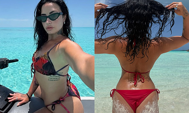 Demi Lovato výrazně zhubla, 34. narozeniny oslavila v plavkách na Bahamách