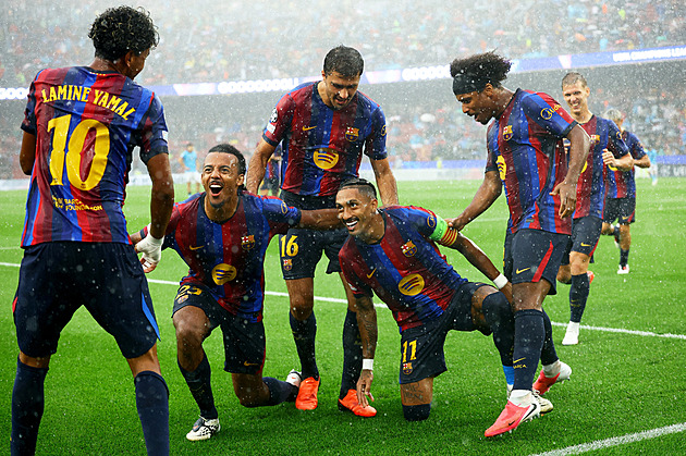 ONLINE: Barcelona vede v Lize mistrů nad Feyenoordem, pak v akci PSG i Arsenal