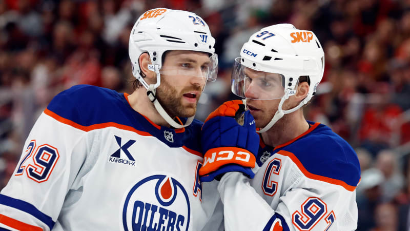 Hledali se, až se našli. McDavid a Draisaitl opět zářili a dál rozdávají hokejovou radost